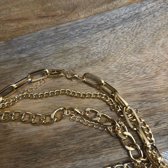 Elegant Gold Tone Necklace Trio NWT - Picture 5 of 5